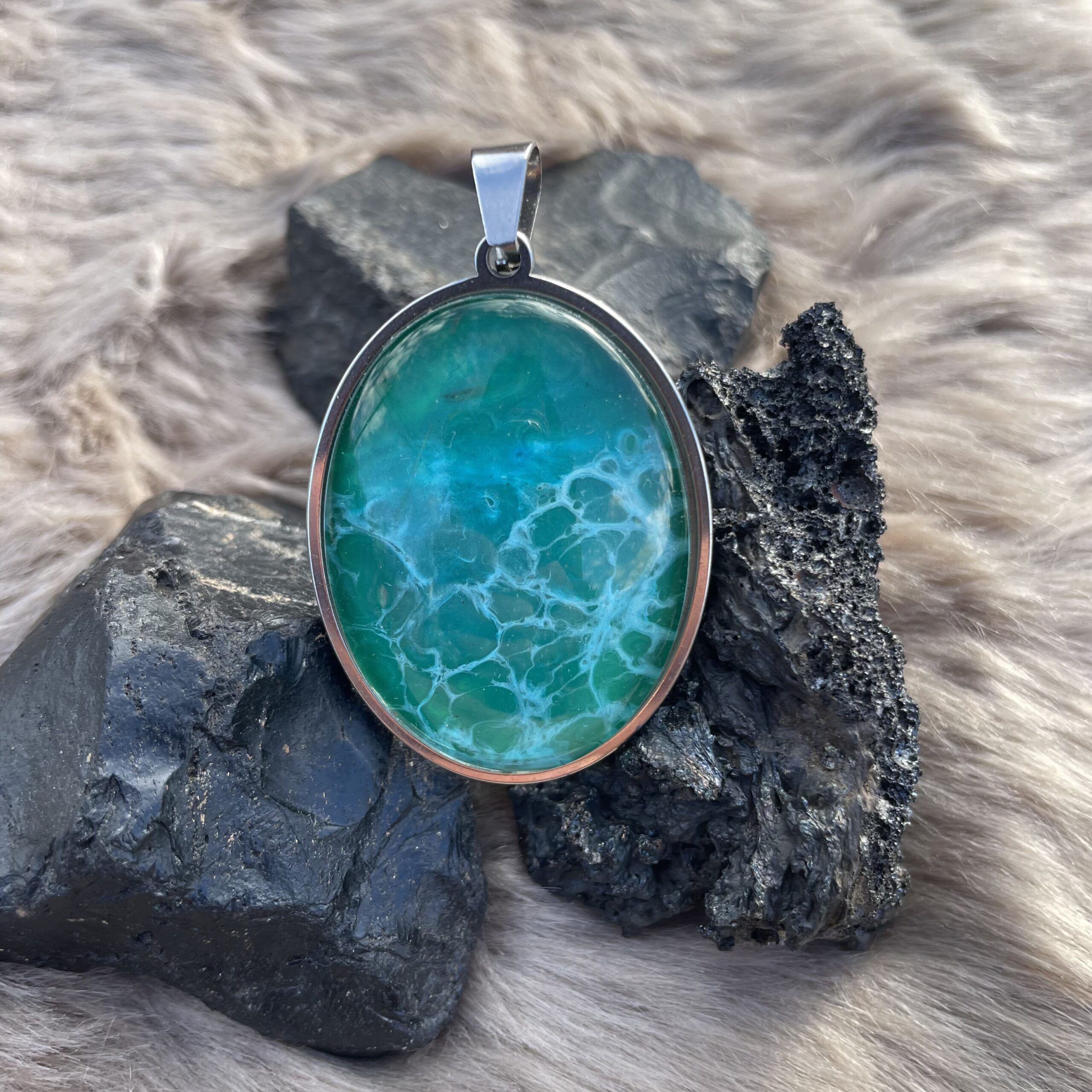 Collar Ovalo Caribbean Sea